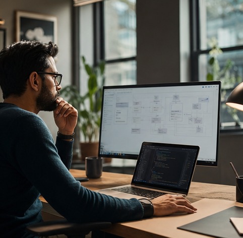 Lead engineer coordinating architecture decisions for a booking platform