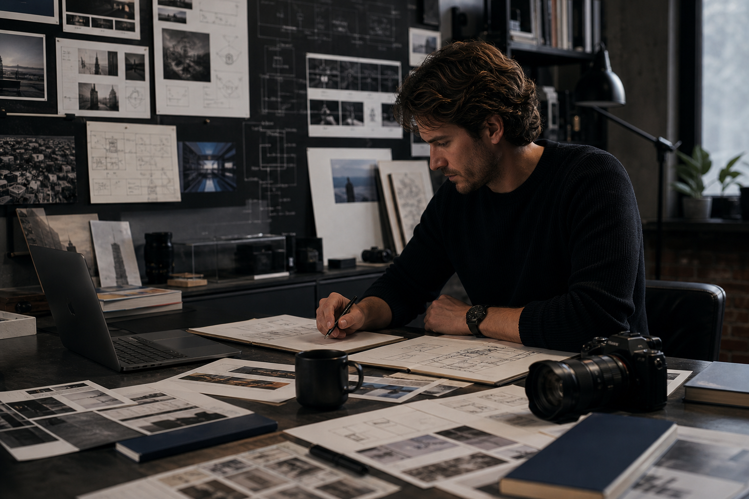 Studio context image representing engineering and production collaboration.