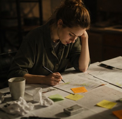 Production planning scene showing launch pressure and evolving messaging